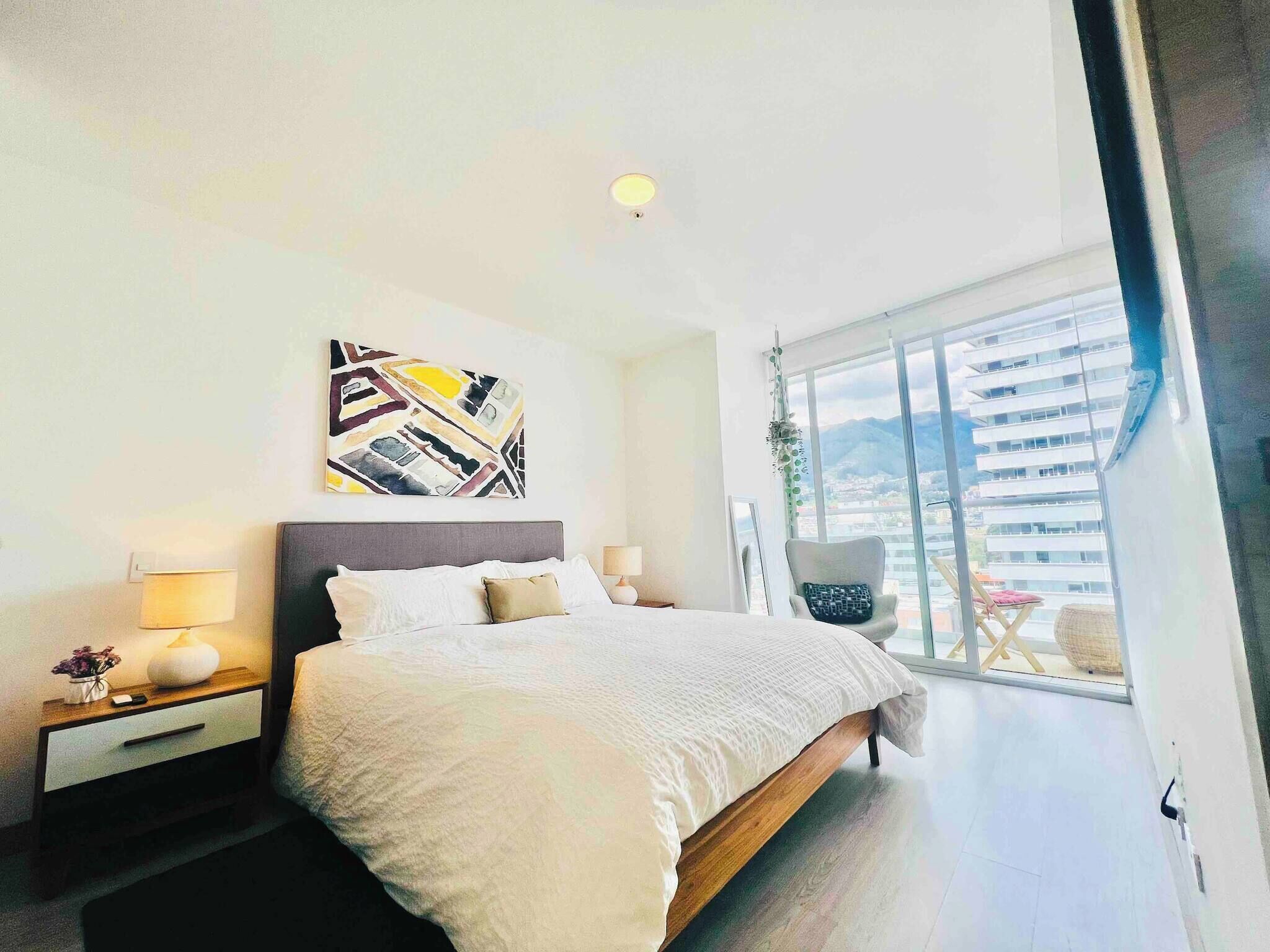 Apartamento, 1 quarto, sacada, vista para a cidade | 1 quarto