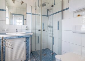 Ducha y secador de pelo