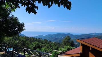 Bungalou Deluxe, vistes al mar | Llençols de cotó egipci, roba de llit d'alta qualitat i cobrellits