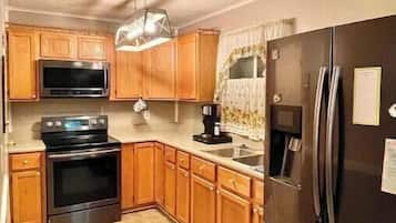 Microwave, oven, stovetop