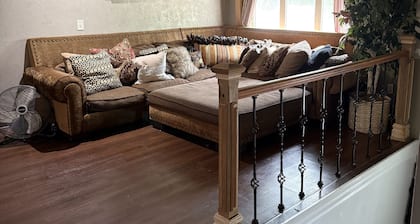 Spacious 7 bedroom house with WiFi, fitness room in brilliant Omaha.