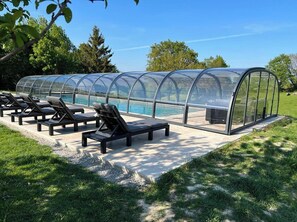 Seasonal outdoor pool