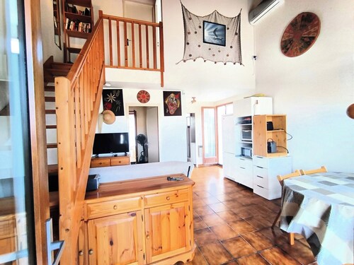 Maison 2 chambres avec jardin proche plage