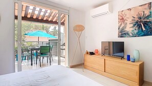 1 Schlafzimmer, Bügeleisen/Bügelbrett, WLAN, Bettwäsche