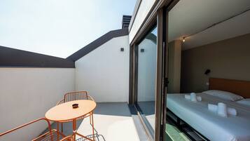 Suite, vista città | Terrazza/patio