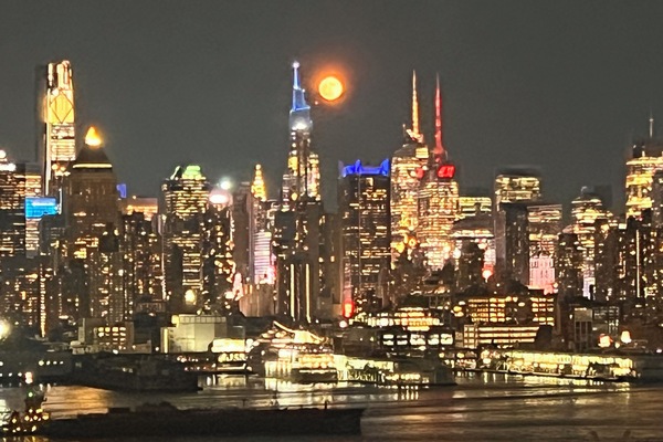 Incredible view from inside apartment