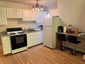 Microwave, oven, stovetop