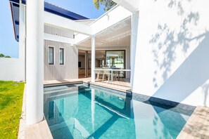 Una piscina climatizada