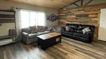 TV, fireplace, DVD player