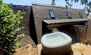 Terrace/patio - Le gros chêne, Jacuzzi privé jardin, Near Sarlat, Rocamadour, Lascaux, Padirac (Carsac-Aillac)