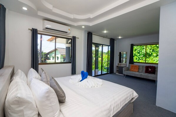 Villa, 3 Bedrooms, Smoking, Balcony | 3 bedrooms - 3 Bed 3 Bath Villa 400m to the Beach Sleeps 10 (Choeng Thale)