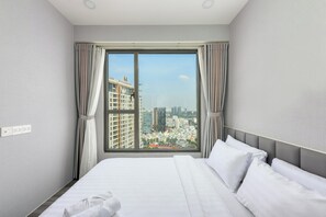Appartement Affaires, 2 chambres, balcon, vue fleuve