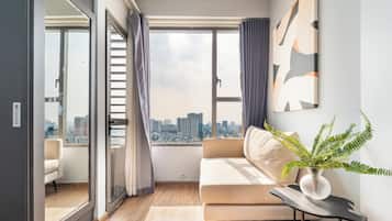 Estudio Deluxe, vista al río | Vista a la ciudad