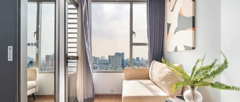 Estudio Deluxe, vista al río | Vista a la ciudad