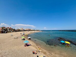 Accommodatie ligt op het strand