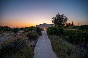 Façade de l’hébergement