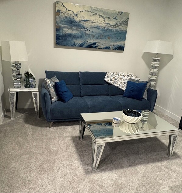 Téléviseur connecté, foyer, lecteur de DVD, livres