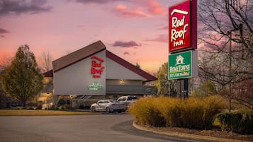 Front of property – evening/night