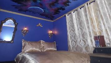 Design Double Room | Pillowtop beds, individually decorated, individually furnished
