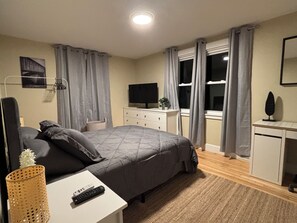 3 chambres, fer et planche Ă repasser, Wi-Fi, draps fournis