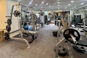 Condo, 1 Bedroom, Accessible, Patio | Fitness facility