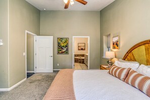 3 室のベッドルーム、アイロン / アイロン台、WiFi、ベッドシーツ