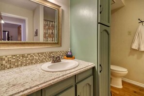 Shower, hair dryer - Stay Warm by a Cozy Fire in Uptown Pagosa Springs! (Pagosa Springs)