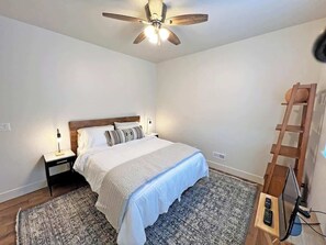 3 bedrooms, iron/ironing board, travel cot, WiFi
