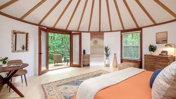 1 habitación y ropa de cama