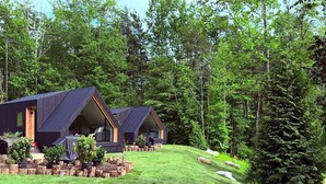 Unclassified image, 3 of 26, button - The A-Frame Collection - Stillpoint at Valley Bear Farms Resort (Balsam Grove)