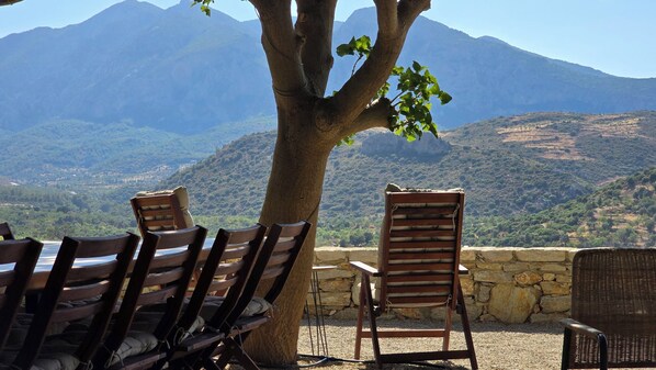 Utsikt fra overnattingsstedet