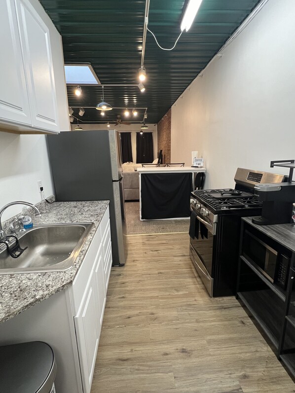Microwave, oven, stovetop