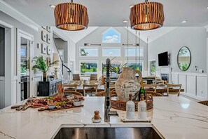 Dining - NEW 7BR Lakefront Lake Anna, Boat Dock, Deck Views (Mineral)