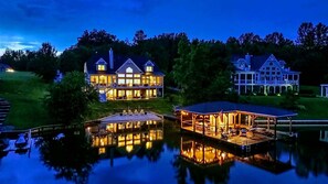 Exterior - NEW 7BR Lakefront Lake Anna, Boat Dock, Deck Views (Mineral)