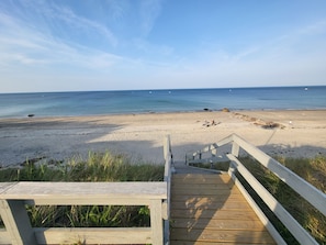 Sun-loungers, beach towels