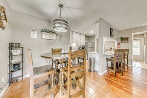 Dining - 1 Block to Hiking: Ruidoso Home w/ Game Room (Ruidoso)