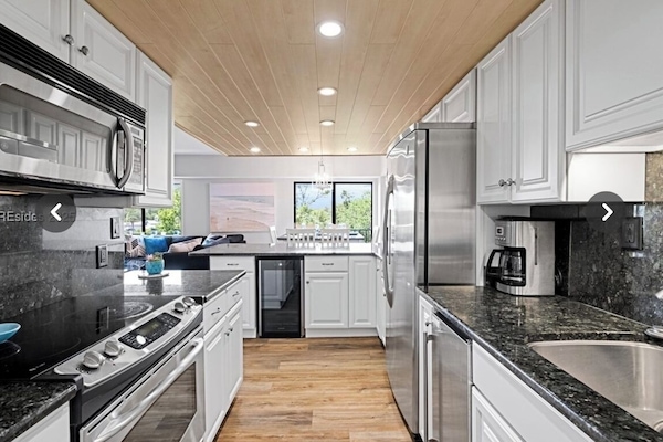 Microwave, stovetop, dishwasher