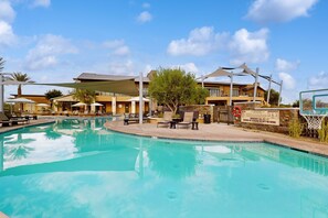 Una piscina climatizada