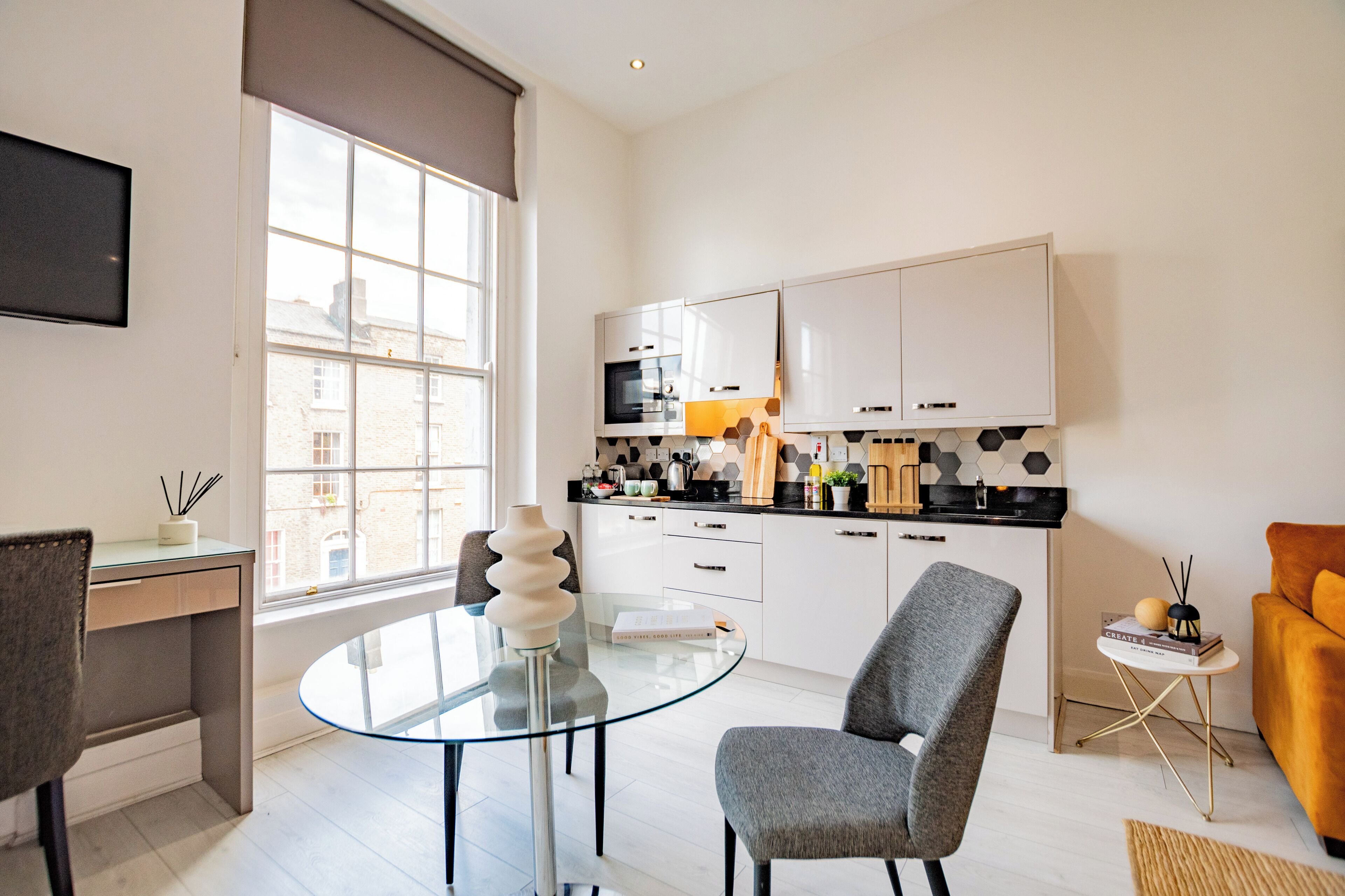 Superior Studio, 1 Double Bed, Non Smoking | In-room safe, desk, laptop workspace, iron/ironing board