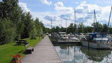 Chalet, 1 habitación, para fumadores, patio | Marina