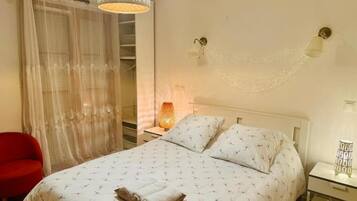 1 chambre, fer et planche Ă  repasser, lit parapluie, Wi-Fi gratuit