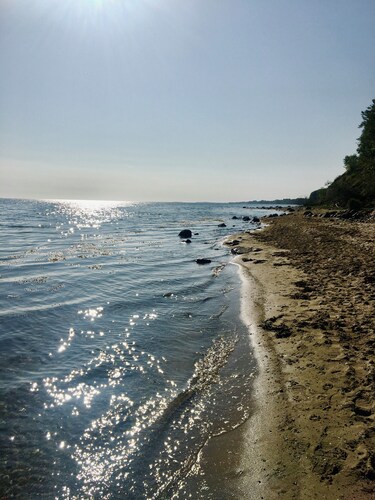 Ferienwohnung zur Ostsee- Flensburger Förde 
mit Hund, 450 Meter bis zum Strand