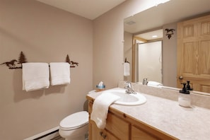 Casa de ciudad, balcón | Baño