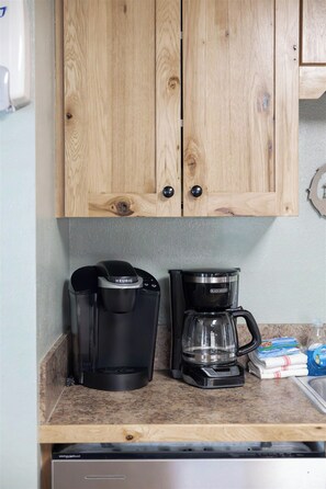 Townhome, Balcony | Coffee and/or coffee maker - Homestead 8 (West Yellowstone)