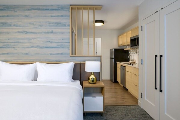 Estudio, 2 camas de matrimonio