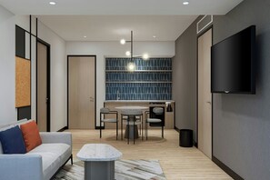 Suite, 1 Bedroom, Non Smoking, City View | Premium bedding, down comforters, minibar, in-room safe