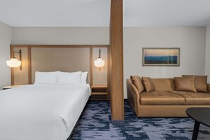 Suite, 1 très grand lit et 1 canapé-lit | Bureau, espace de travail pour ordinateurs portables