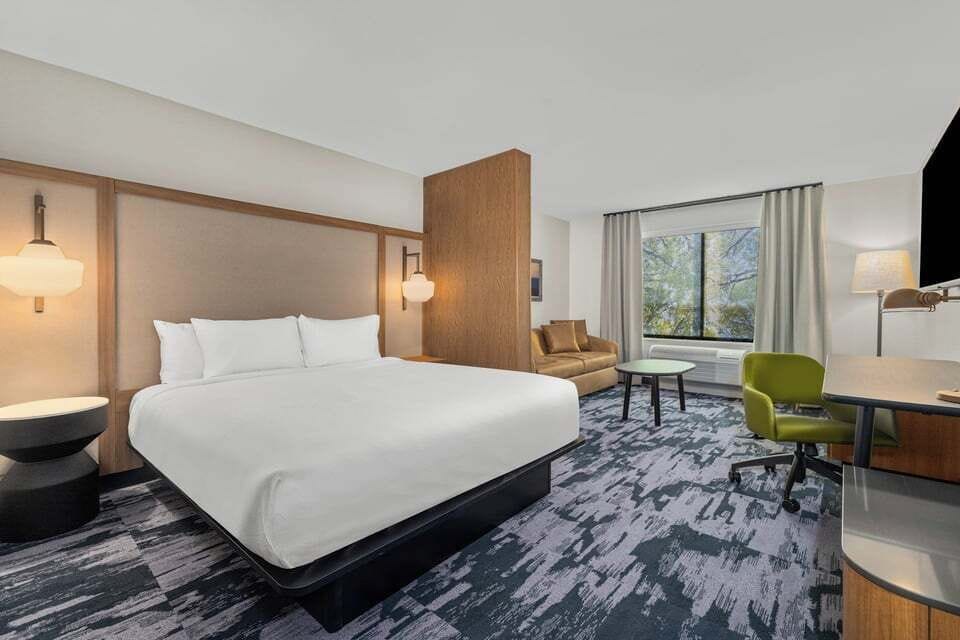 Suite, 1 King-Bett und Schlafsofa