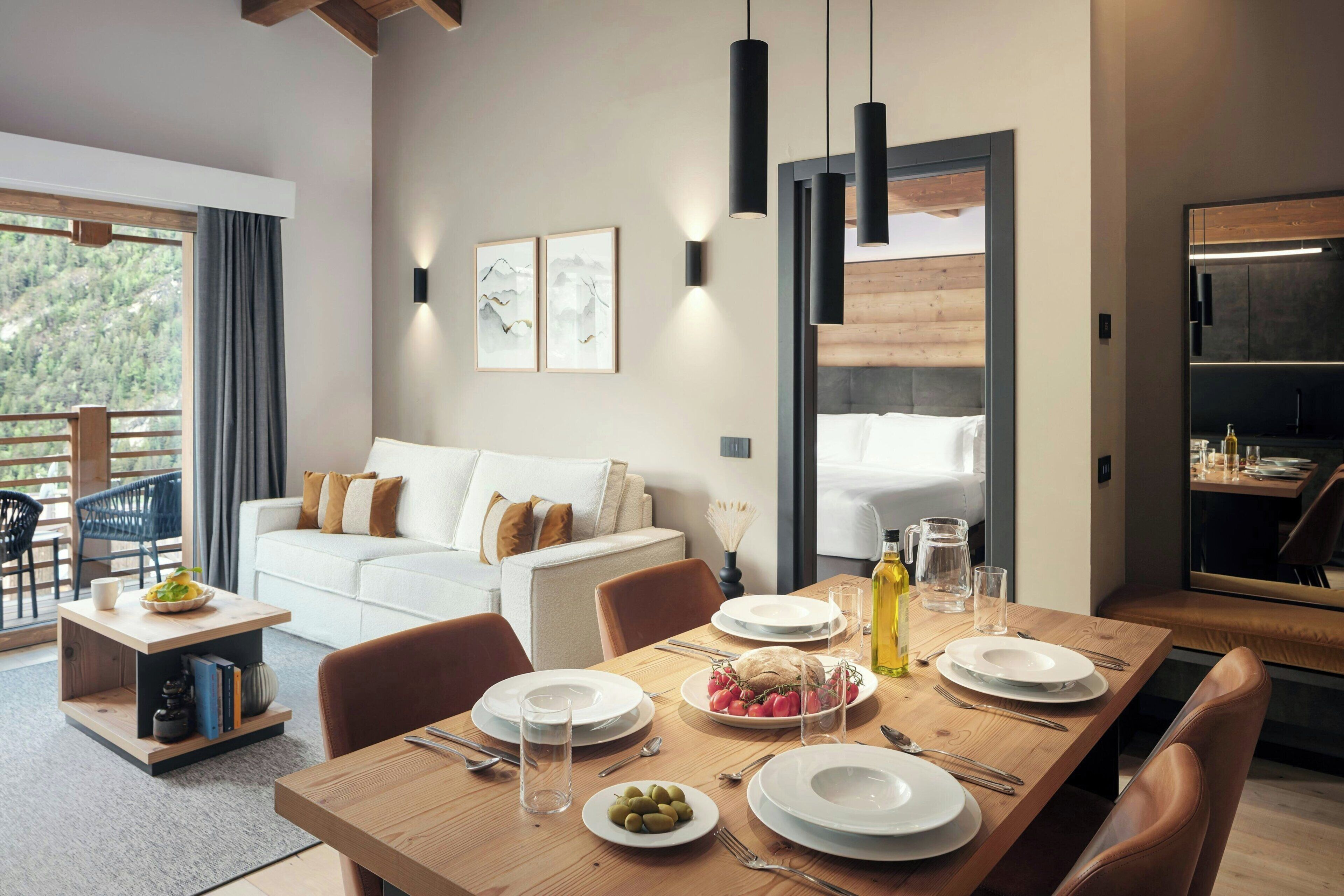 Appartement, 1 tweepersoonsbed, balkon | Een kluis op de kamer, verduisterende gordijnen, gratis wifi, beddengoed