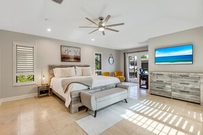 3 bedrooms, desk, iron/ironing board, free WiFi